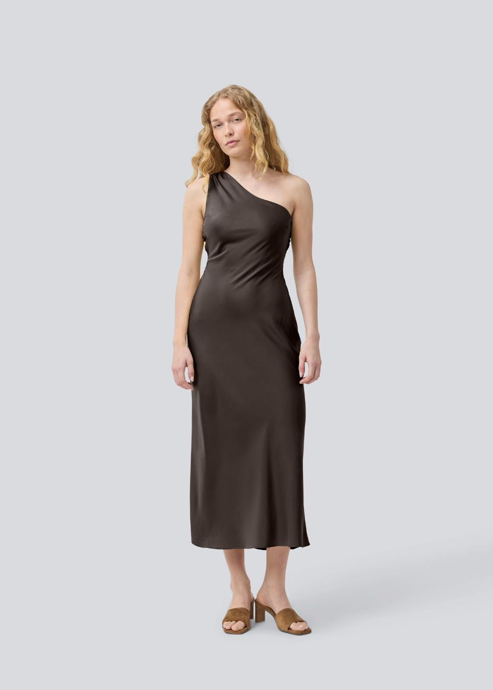 Narcissamd dress - Seal Brown