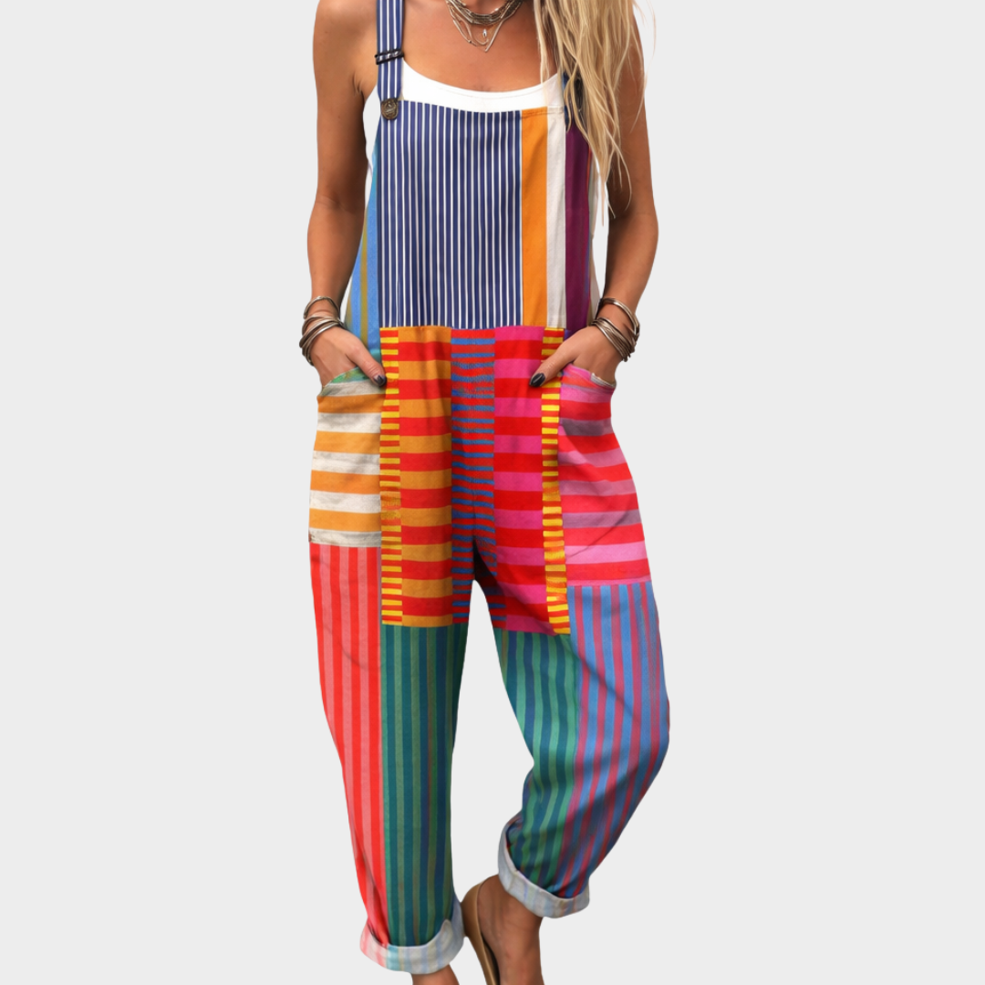 Comoda tuta da lavoro stampata