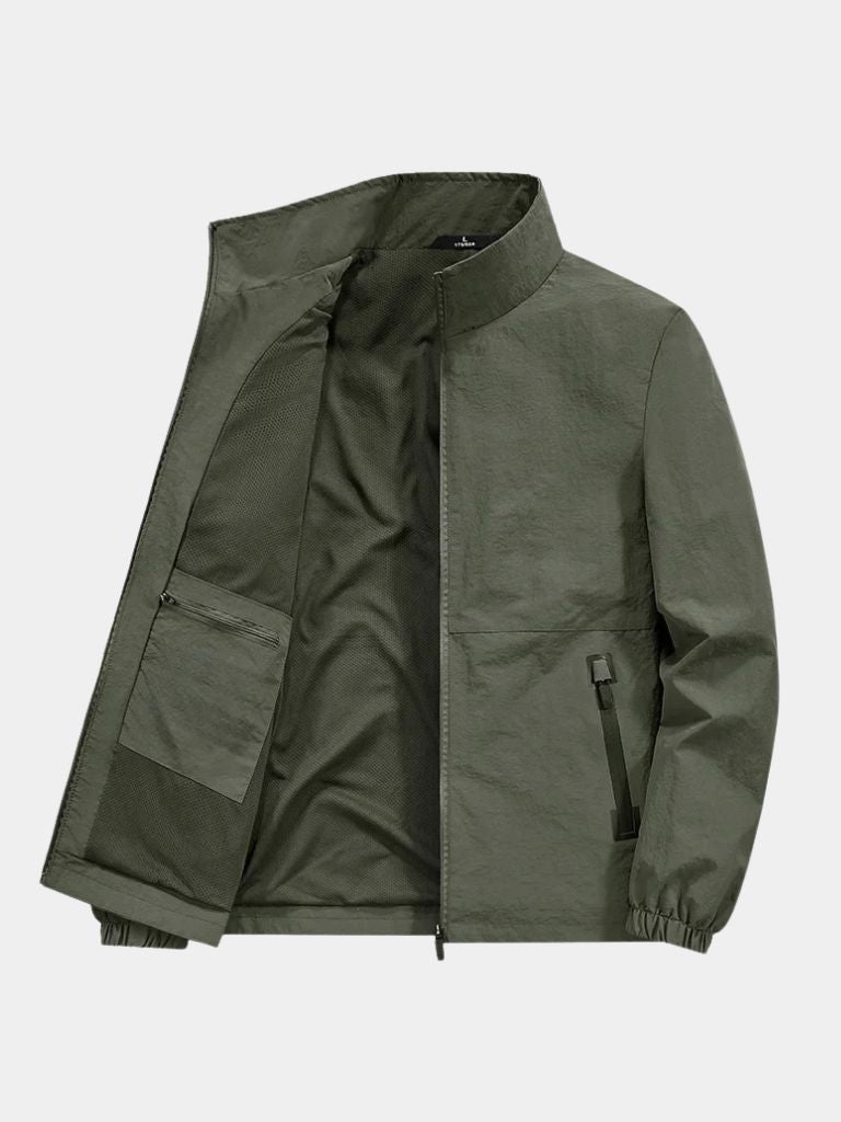 Giacca Zip Utility Moderna