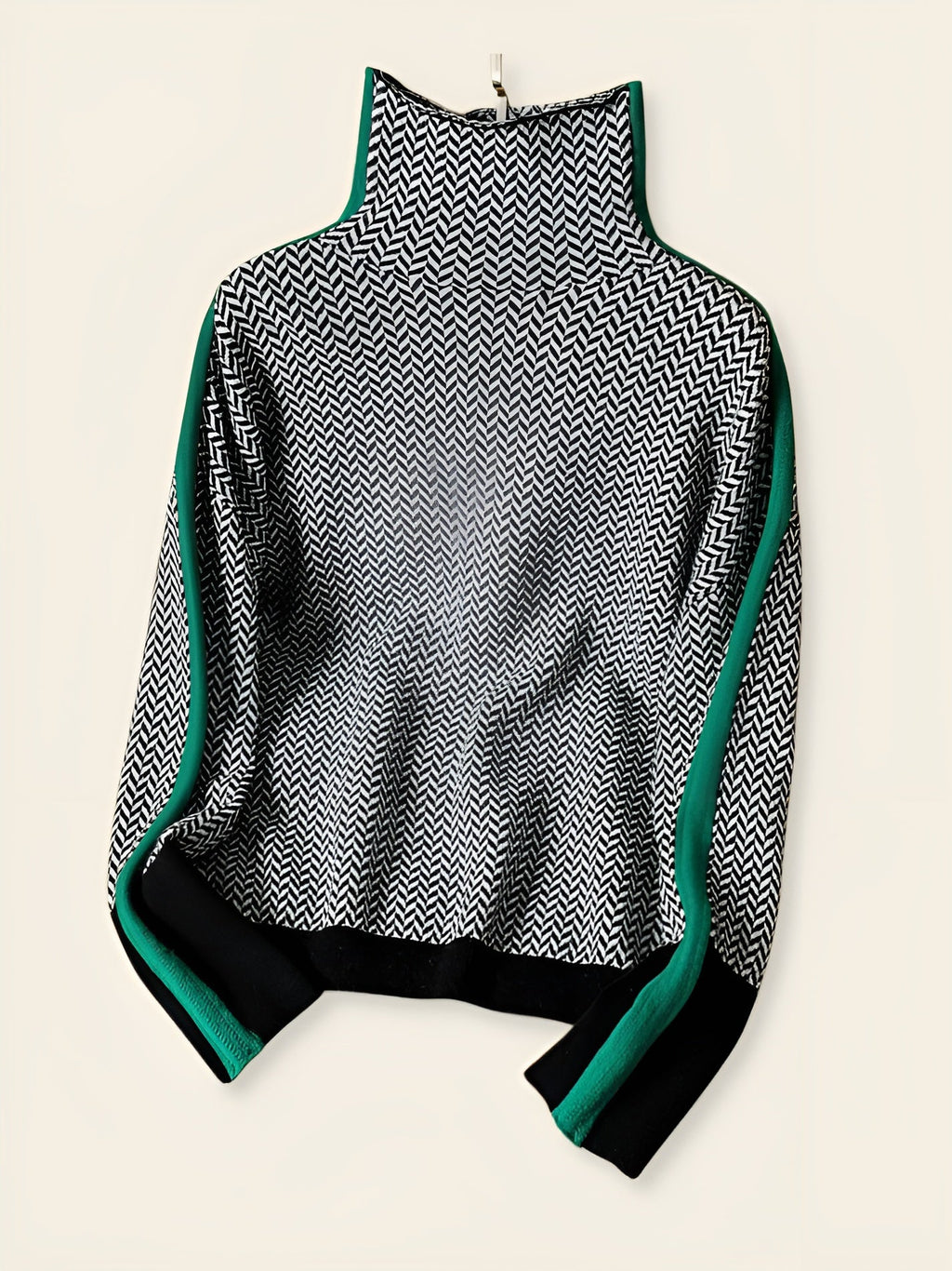 Livia™ | Maglione a Maglia con Colori a Contrasto