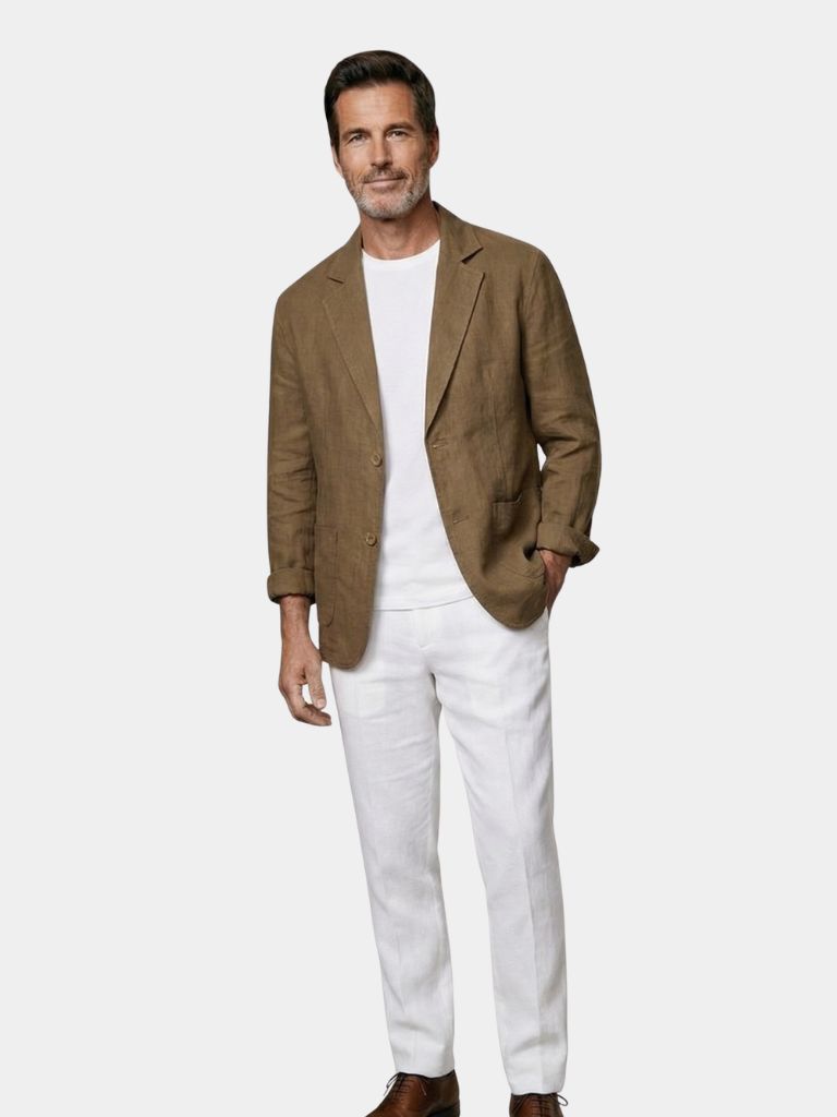 Blazer estivo in lino Oldbrook