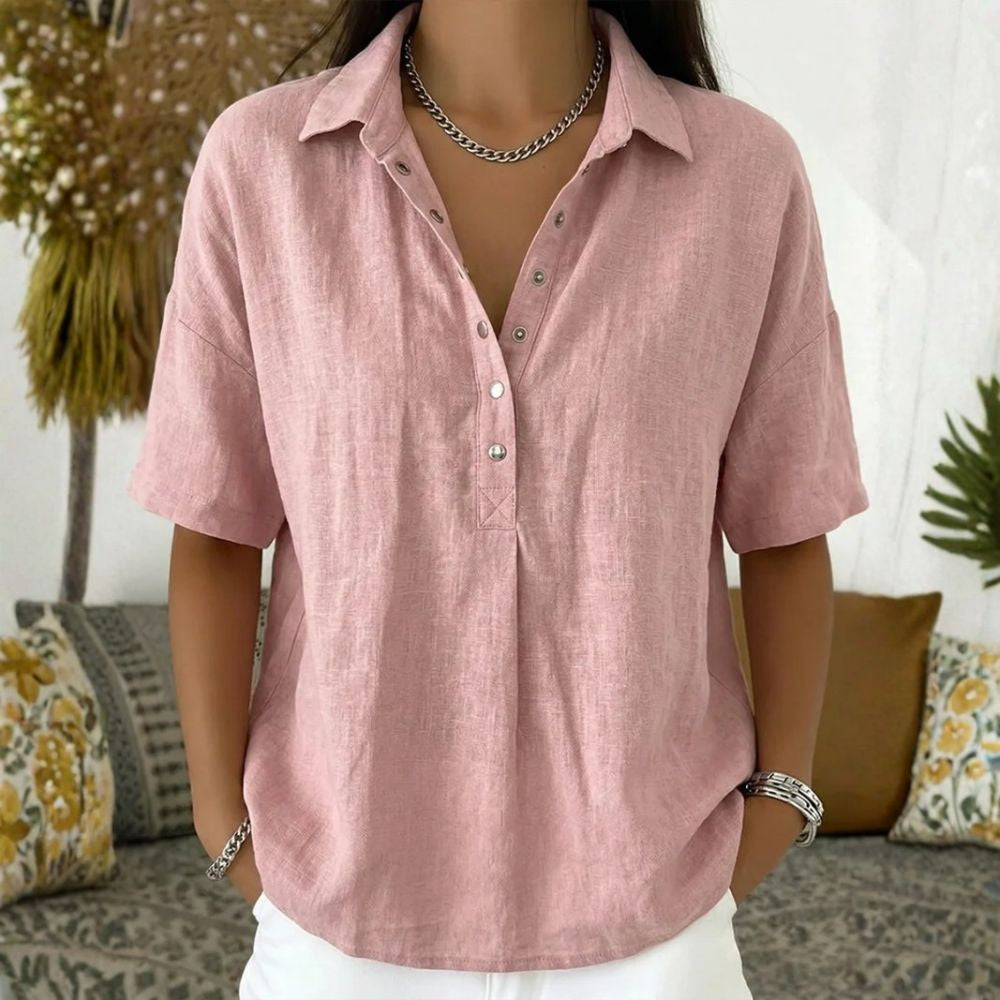 ALBA | BLOUSE À COL
