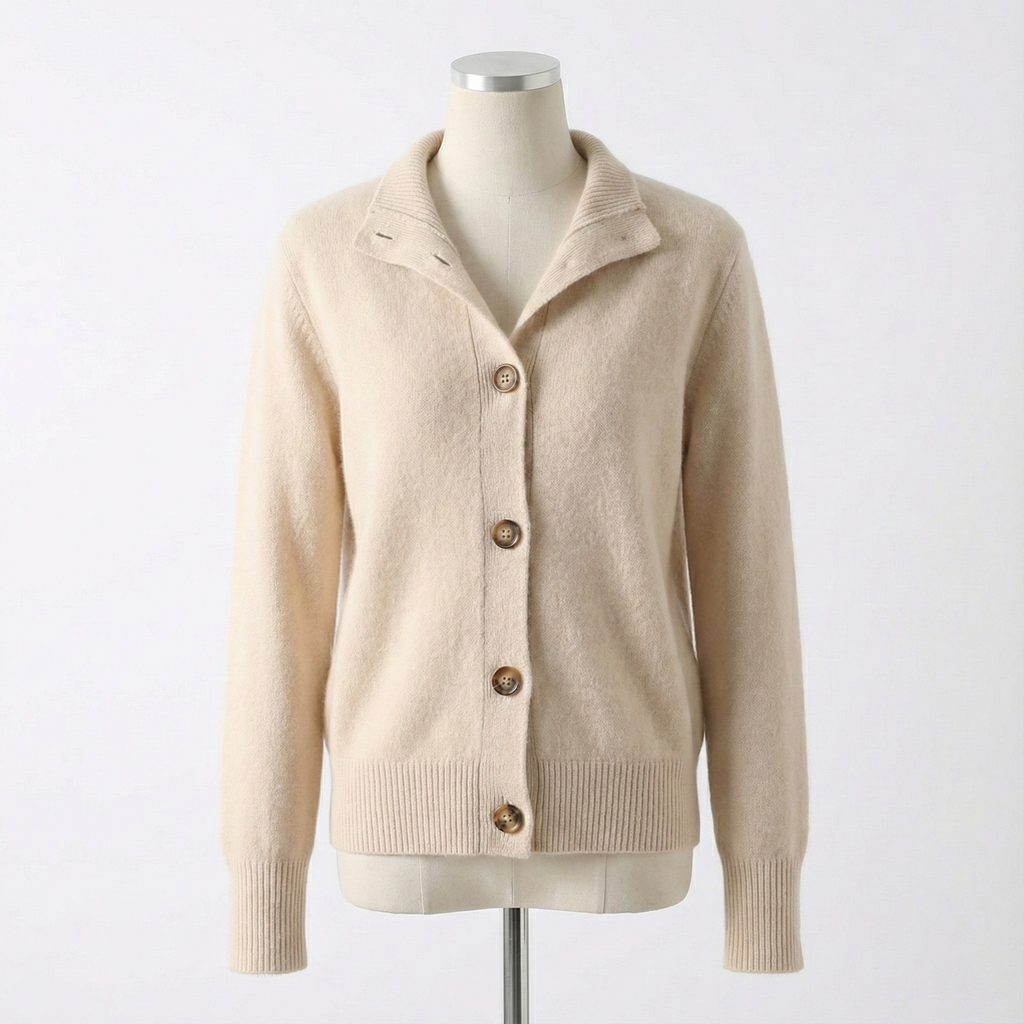 Alina™ | Cardigan Morbido in Lana e Cashmere