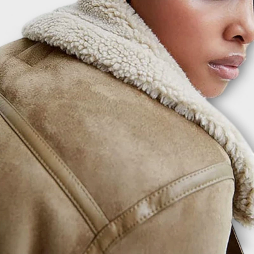 Giacca Aviator Aurora Shearling