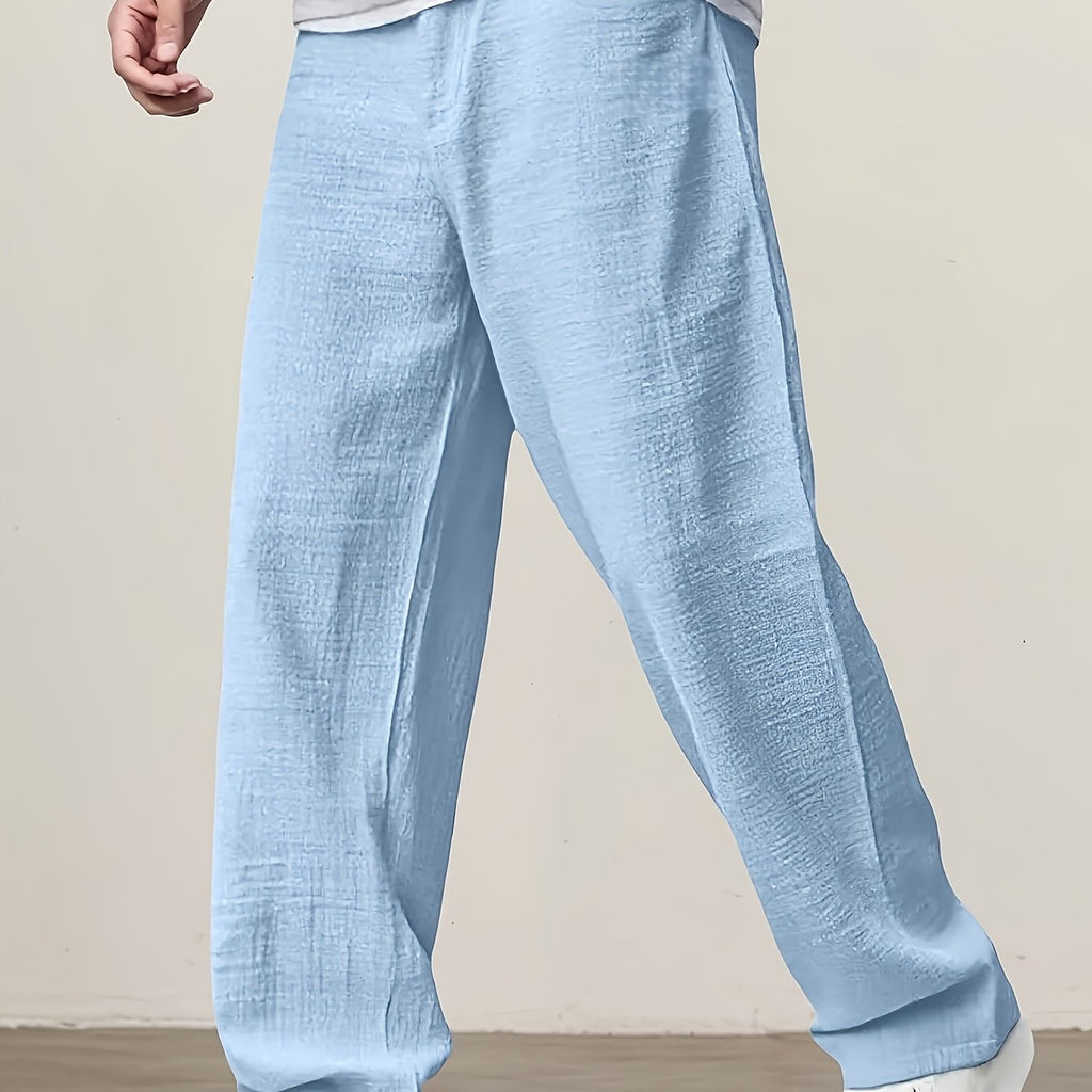 MATTEO™ | PANTALONI IN LINO CASUAL DI RAVELLI MILANO