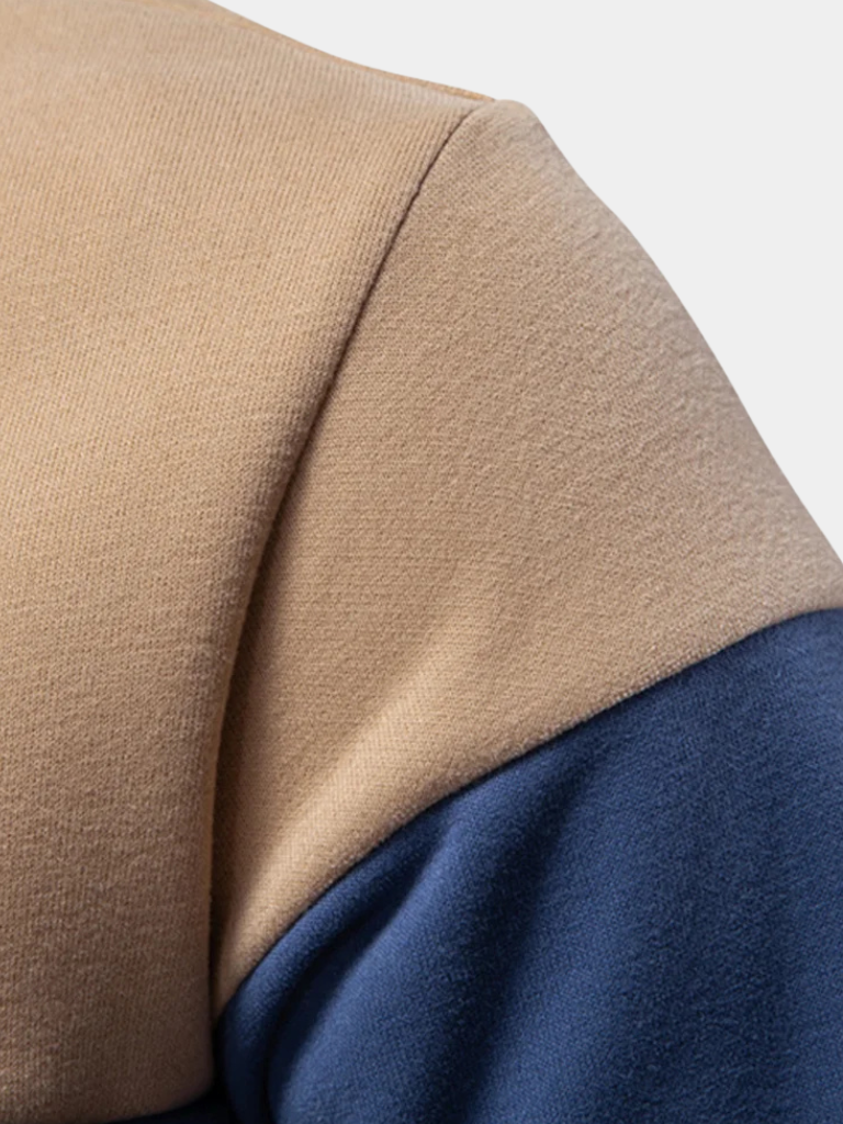 Pullover Alpine con Zip al Collo