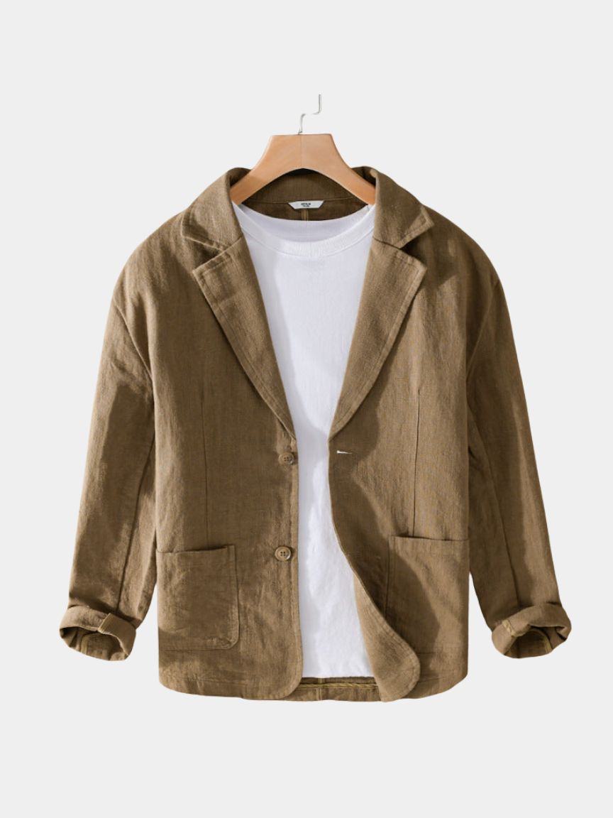 Blazer estivo in lino Oldbrook