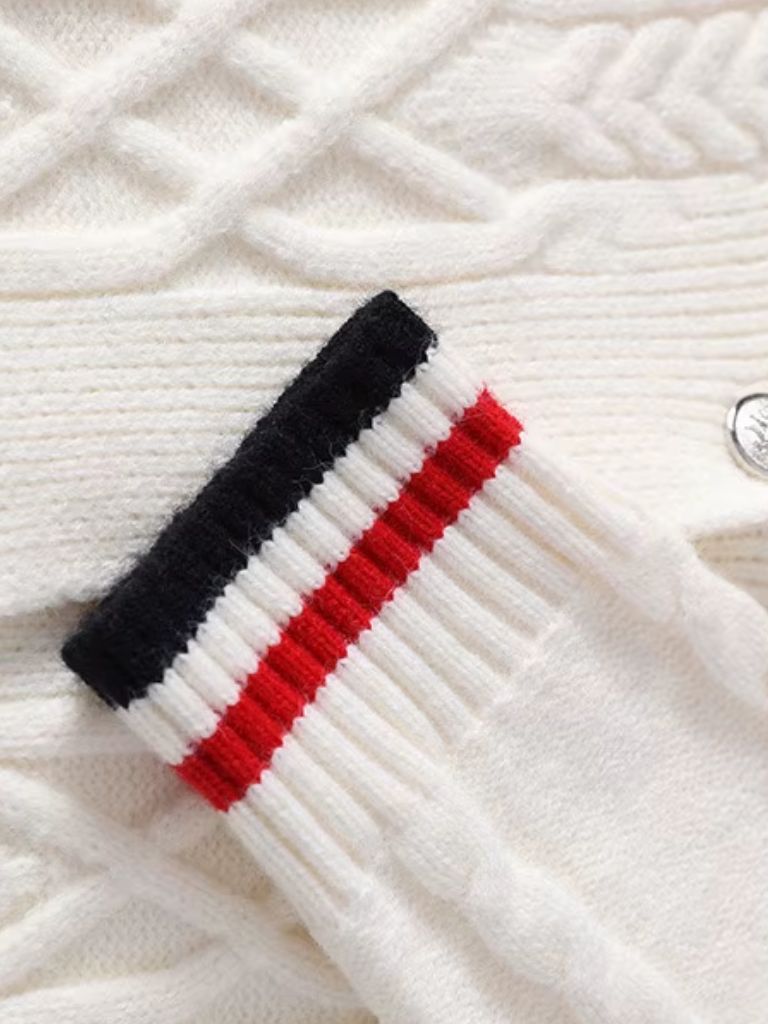 Maglione con Collo a Sciarpa