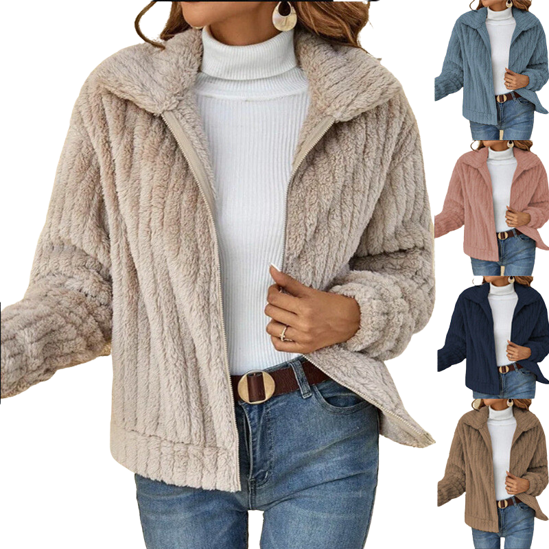 Isabella™ Giacca Comoda in Fleece Invernale