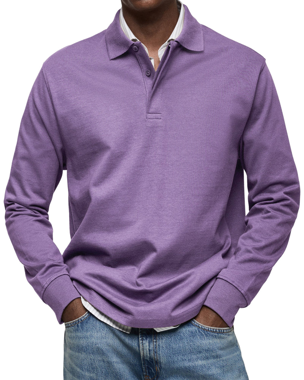 Alexandre Casual Polo a maniche lunghe