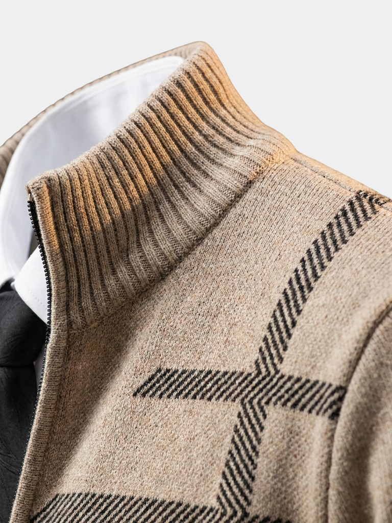 Giacca in Maglia Graphite Symmetry
