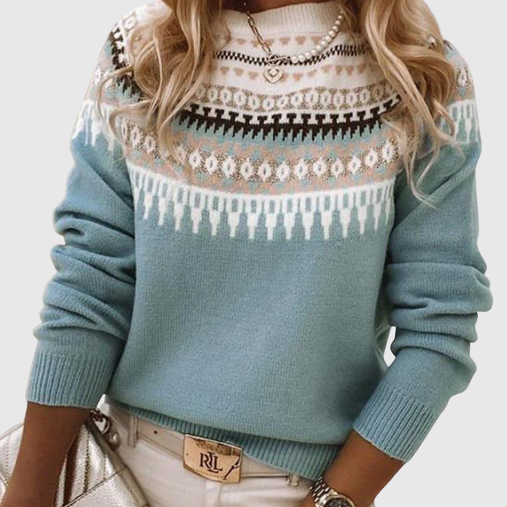 Celeste™ | Maglione in Maglia