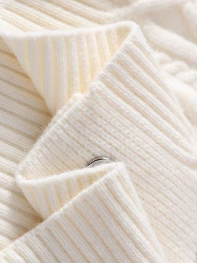 Maglione con Collo a Sciarpa