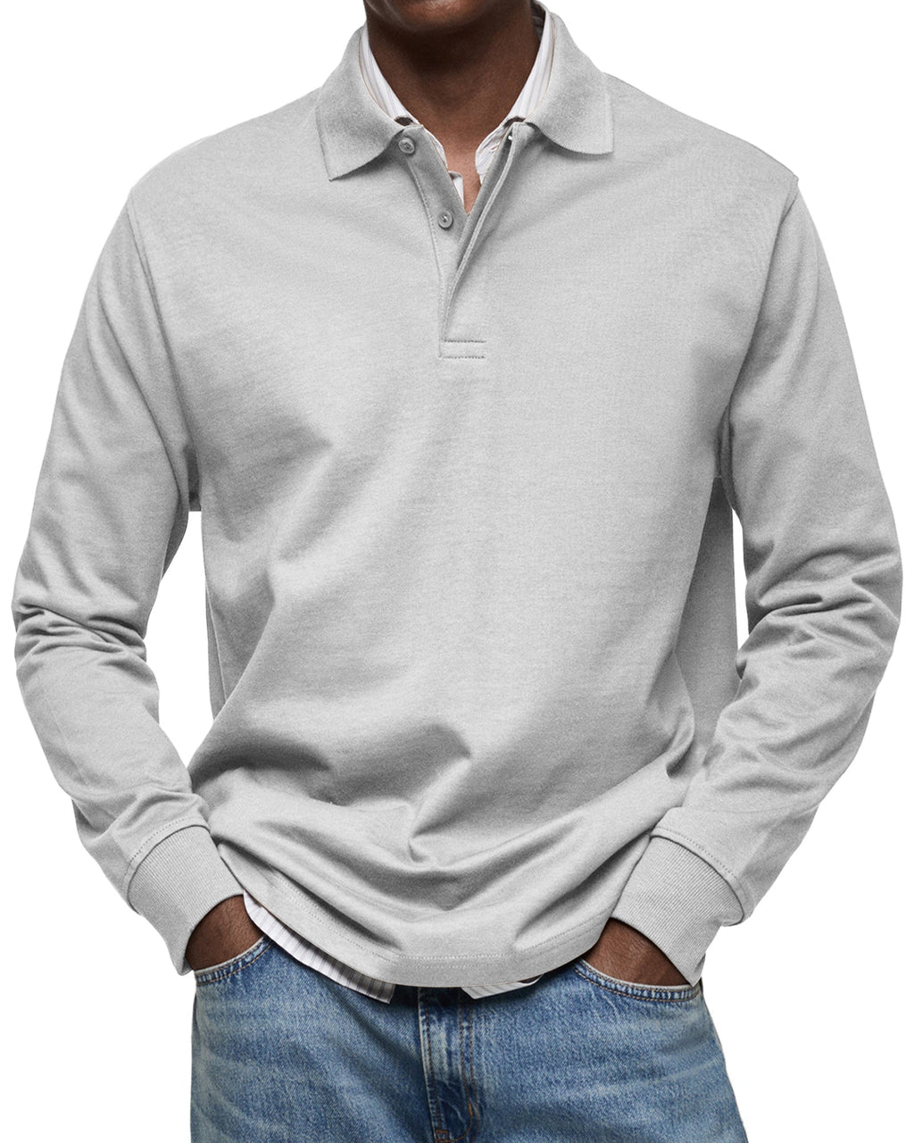 Alexandre Casual Polo a maniche lunghe