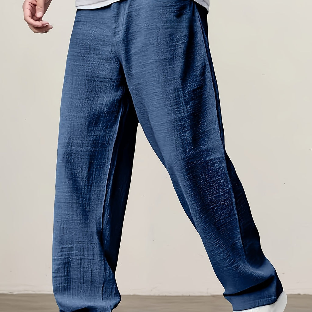 MATTEO™ | PANTALONI IN LINO CASUAL DI RAVELLI MILANO