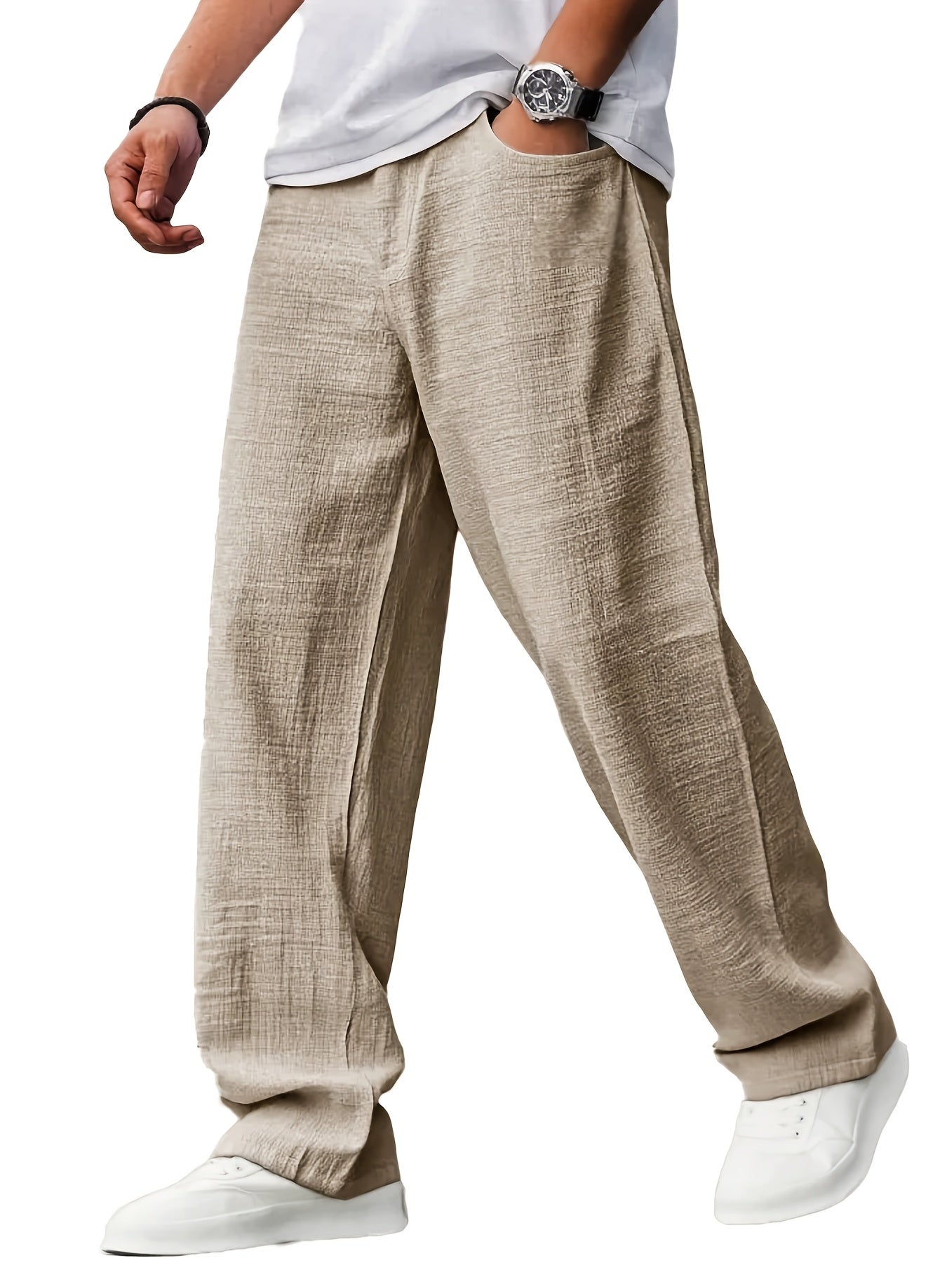 MATTEO™ | PANTALONI IN LINO CASUAL DI RAVELLI MILANO