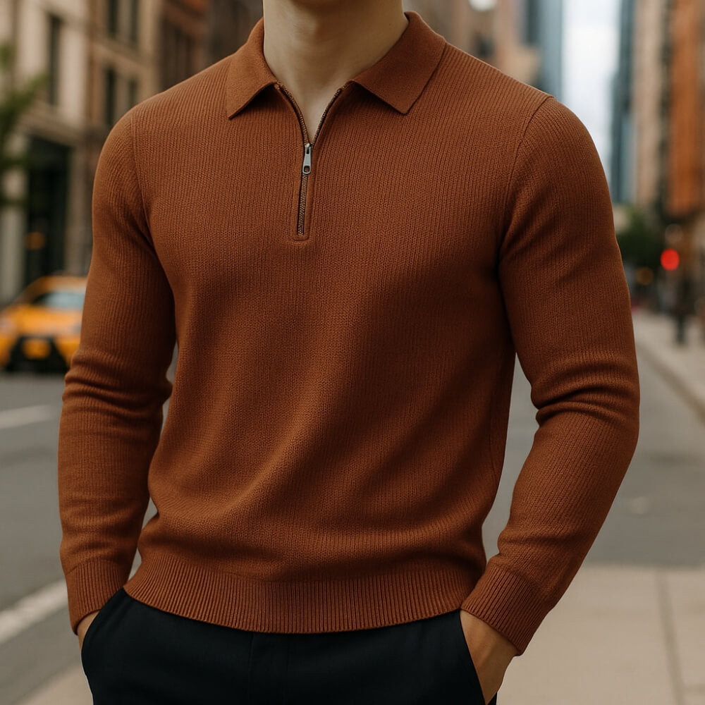 Ashford™ — Il polo-maglione half-zip