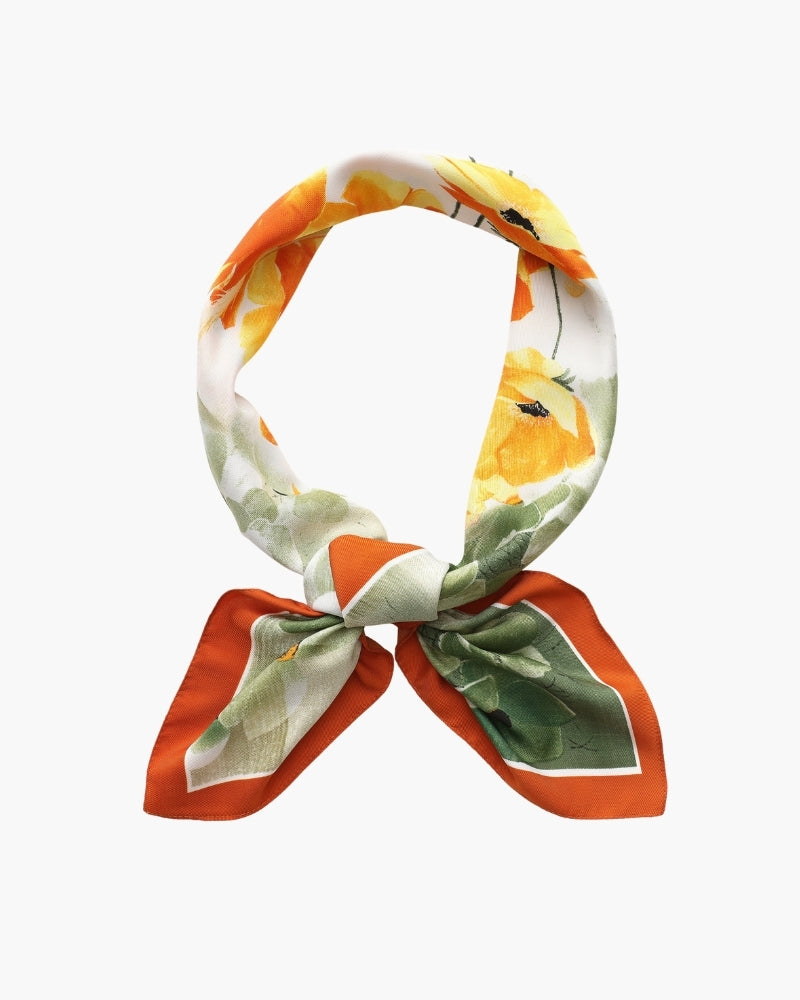 Foulard Giardino Impressionista Stile Ravelli Milano