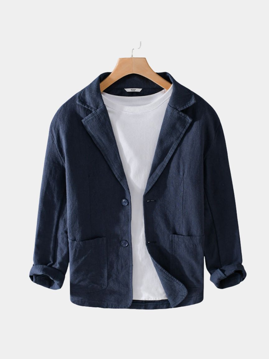 Blazer estivo in lino Oldbrook