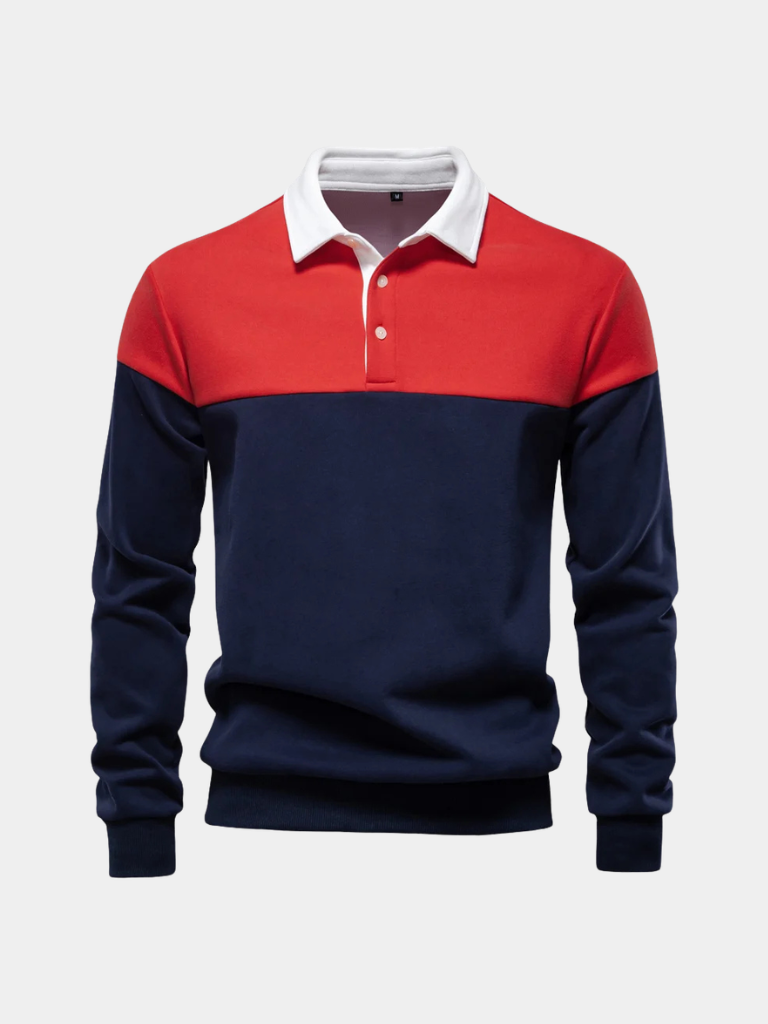 Pullover Alpine con Zip al Collo