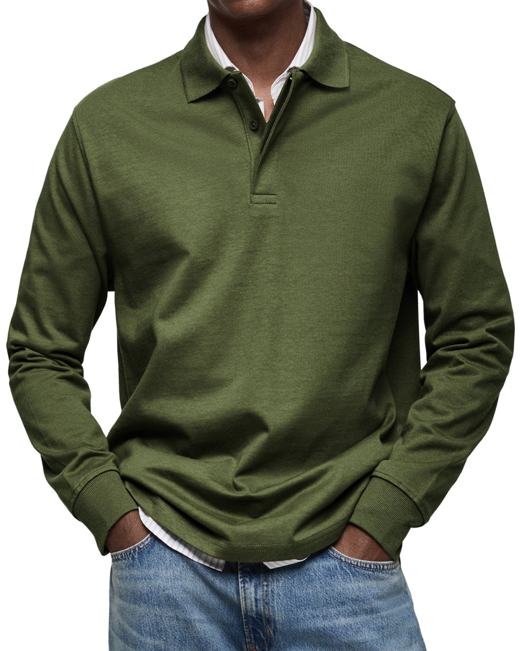 Alexandre Casual Polo a maniche lunghe