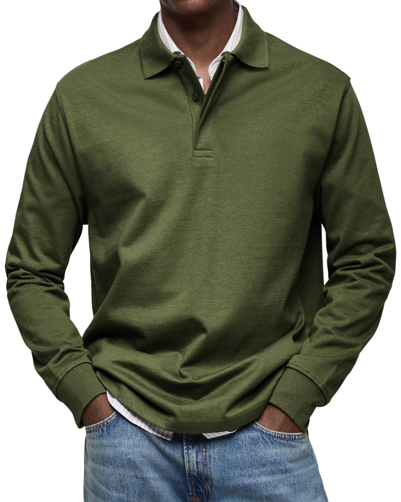Alexandre Casual Polo a maniche lunghe