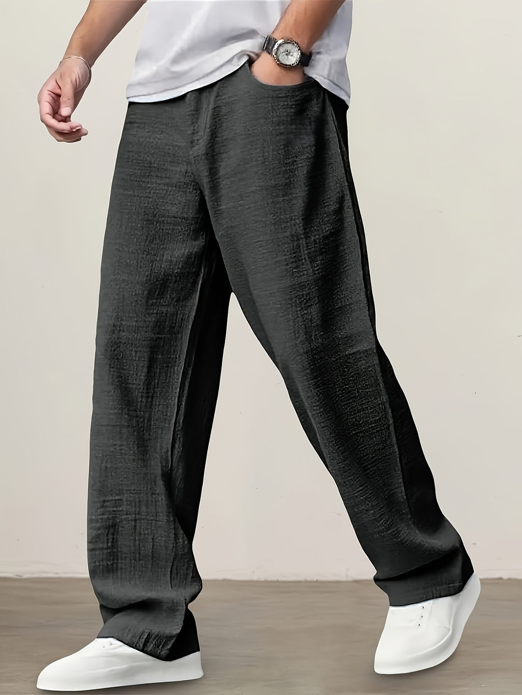 MATTEO™ | PANTALONI IN LINO CASUAL DI RAVELLI MILANO