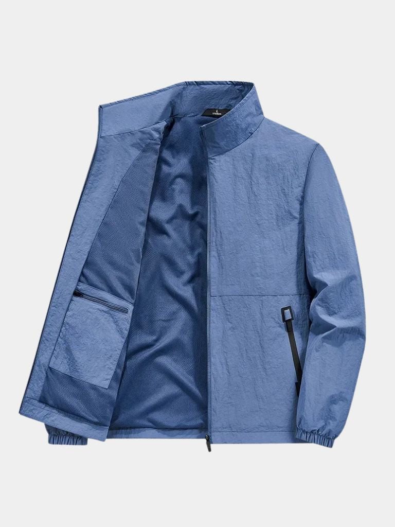 Giacca Zip Utility Moderna