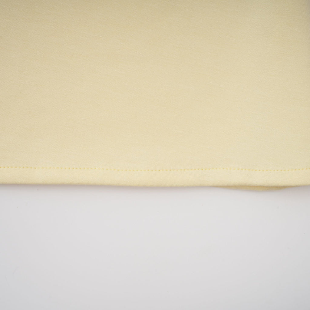 Yellow Pearl Trim Shawl Detail Maxi Dress