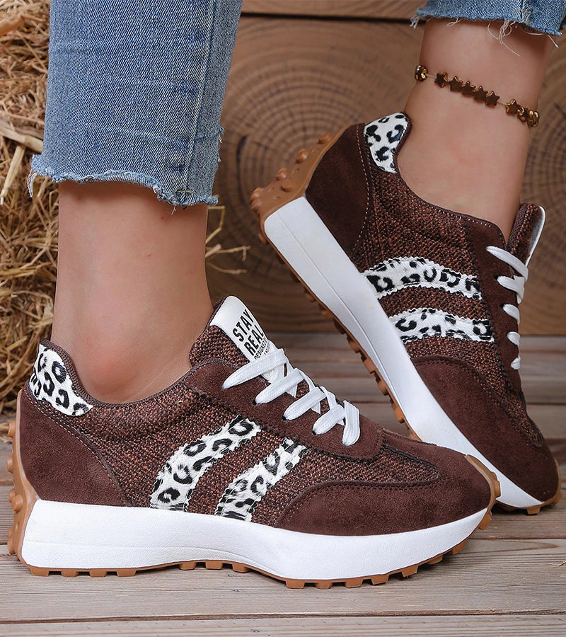 Élina | Sneakers comfort con platform ergonomico
