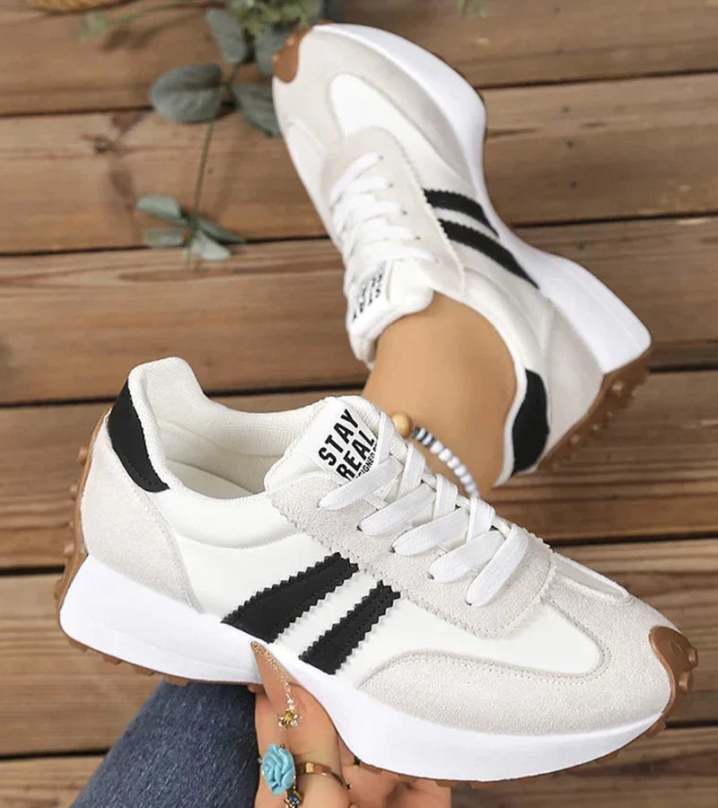 Élina | Sneakers comfort con platform ergonomico