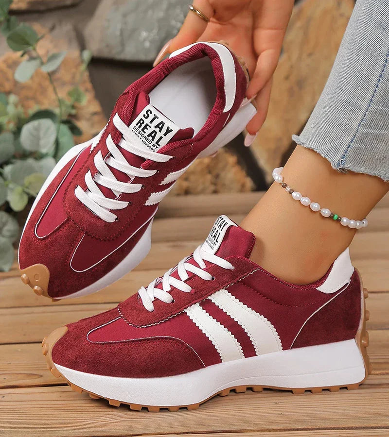 Élina | Sneakers comfort con platform ergonomico