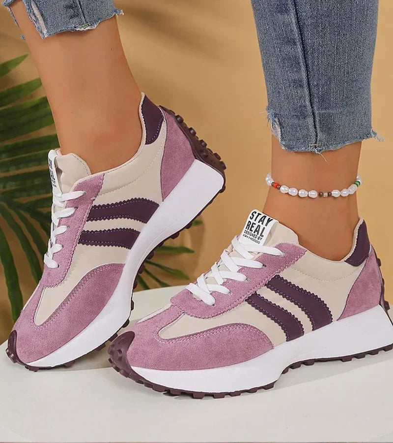 Élina | Sneakers comfort con platform ergonomico