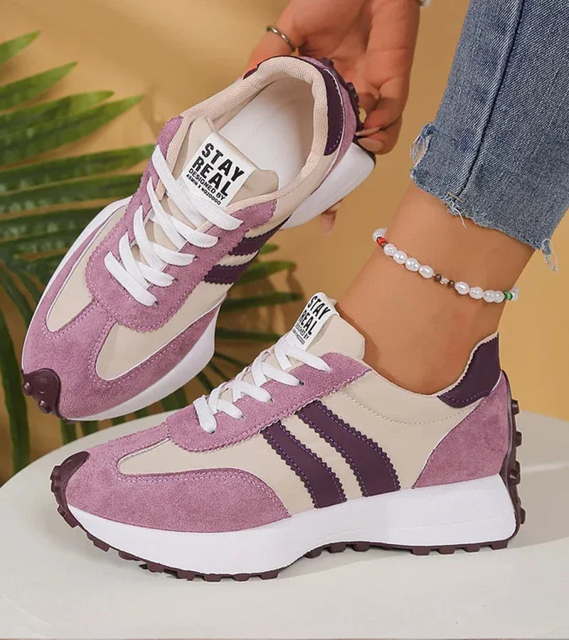 Élina | Sneakers comfort con platform ergonomico
