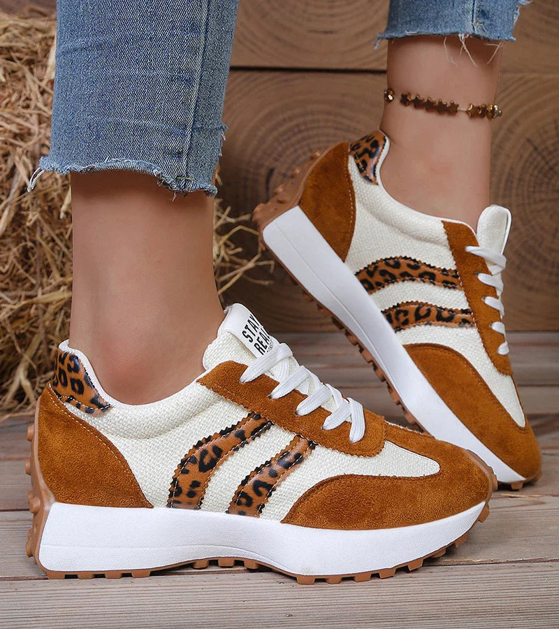 Élina | Sneakers comfort con platform ergonomico
