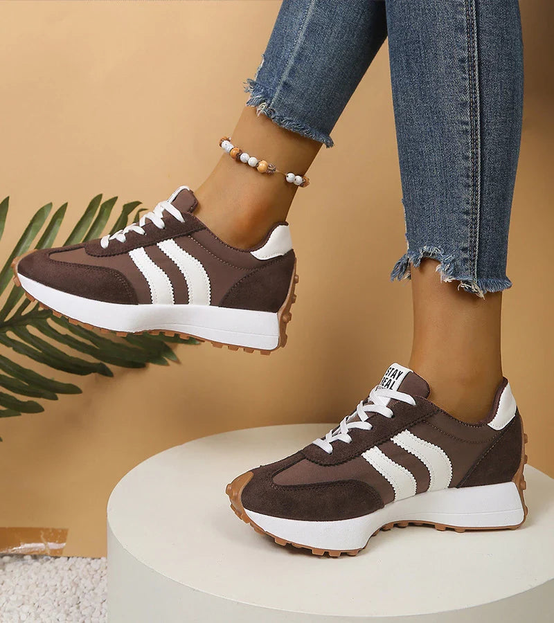 Élina | Sneakers comfort con platform ergonomico