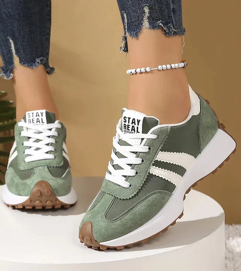Élina | Sneakers comfort con platform ergonomico