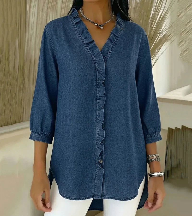 Camicia in Denim Elegante Abigail™