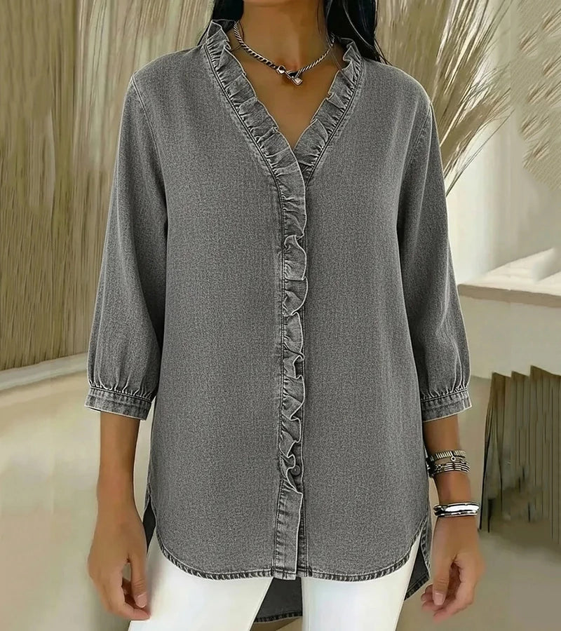 Camicia in Denim Elegante Abigail™