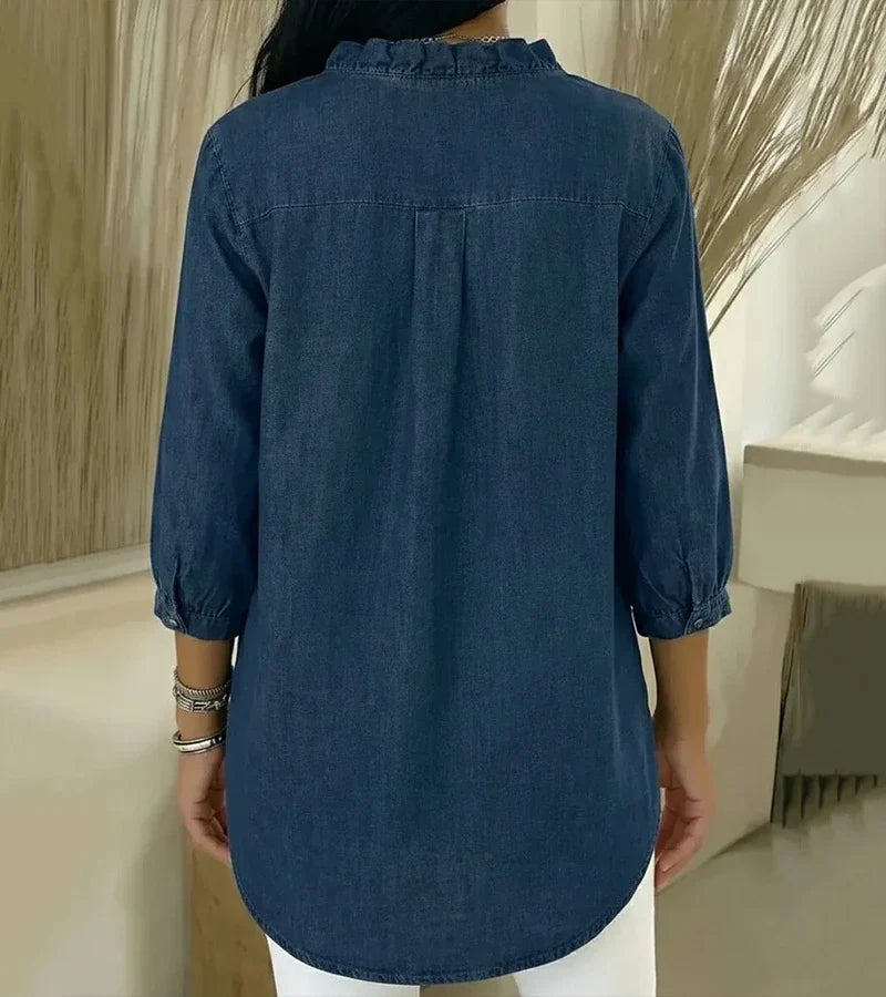 Camicia in Denim Elegante Abigail™