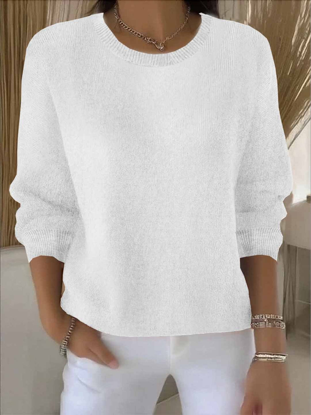 Livia – Maglione Classico In Maglia