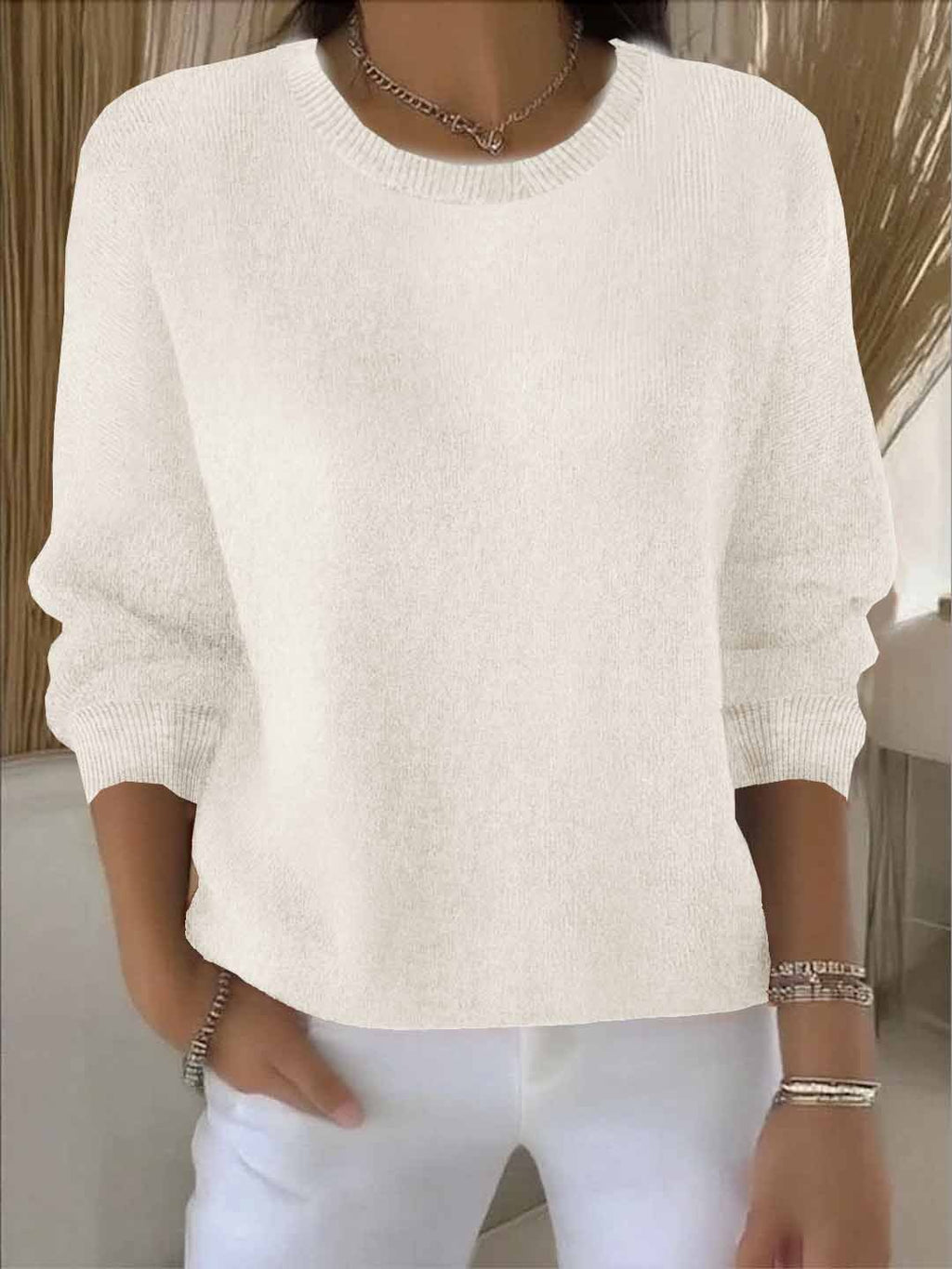 Livia – Maglione Classico In Maglia