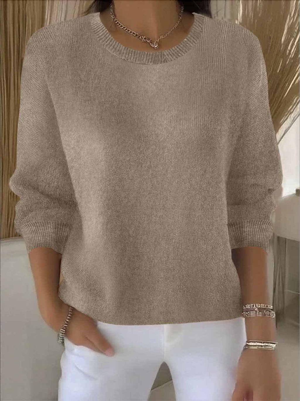 Livia – Maglione Classico In Maglia