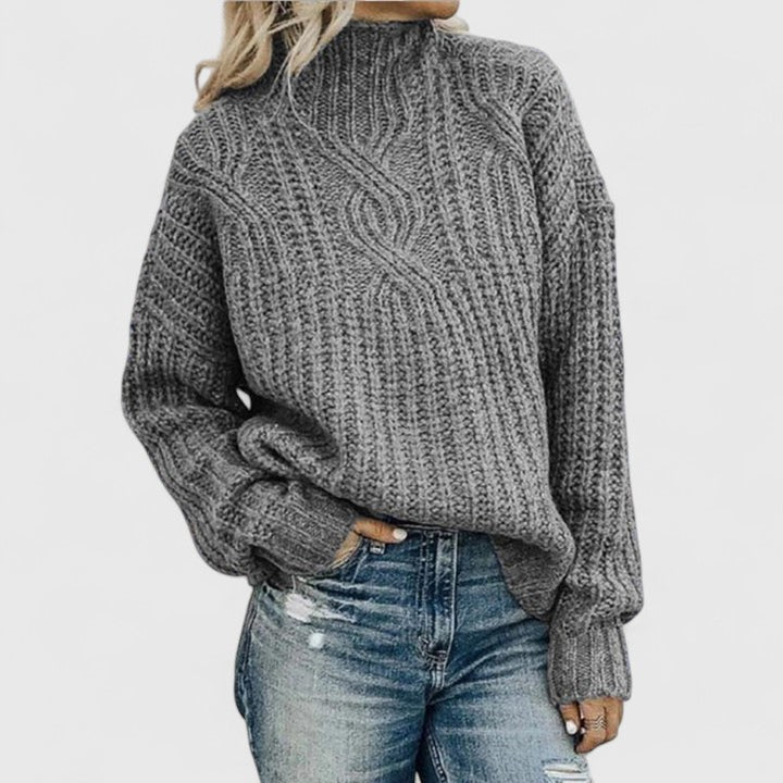 Verda™ | Maglione a Treccia Morbido