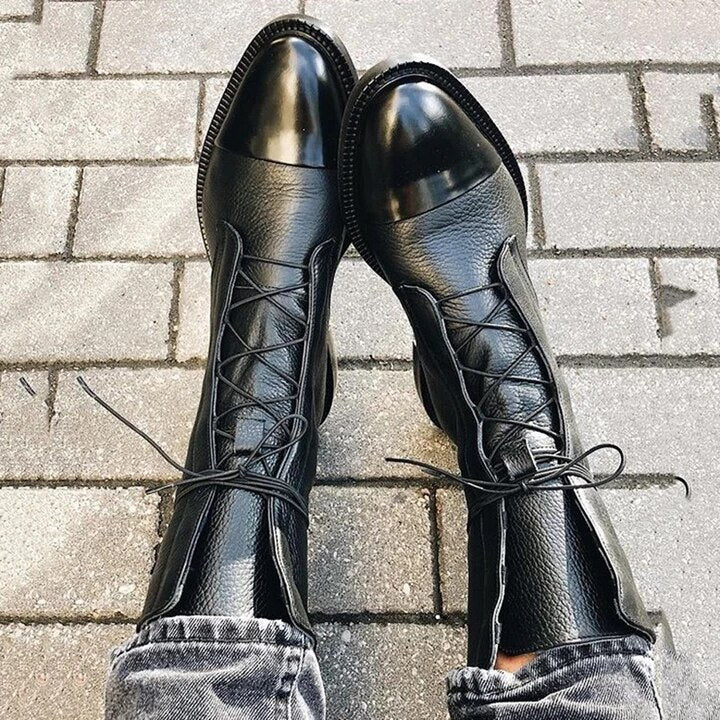 Brianna™ | Stivaletti alla Caviglia in Pelle Premium