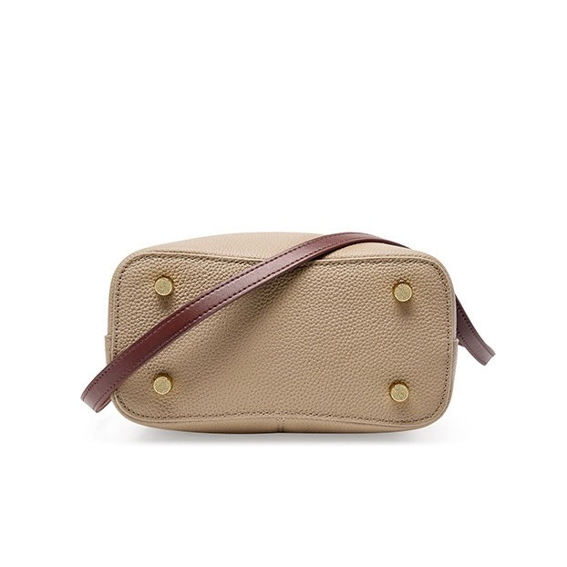 Elegant Women's Genuine Leather Ladies Crossbody Handbag