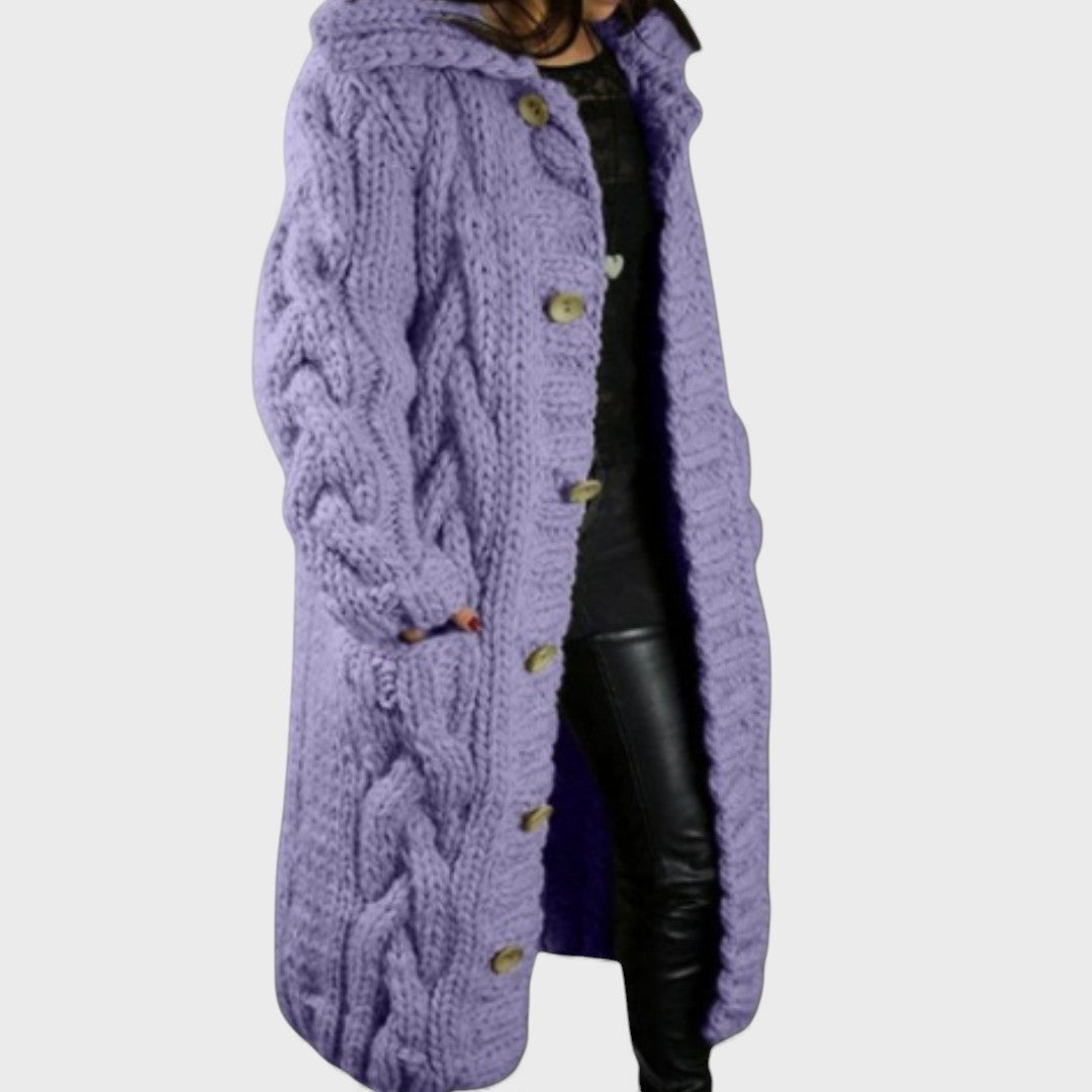 Karina - Capotto elegante e confortevole con copertura per la pancia