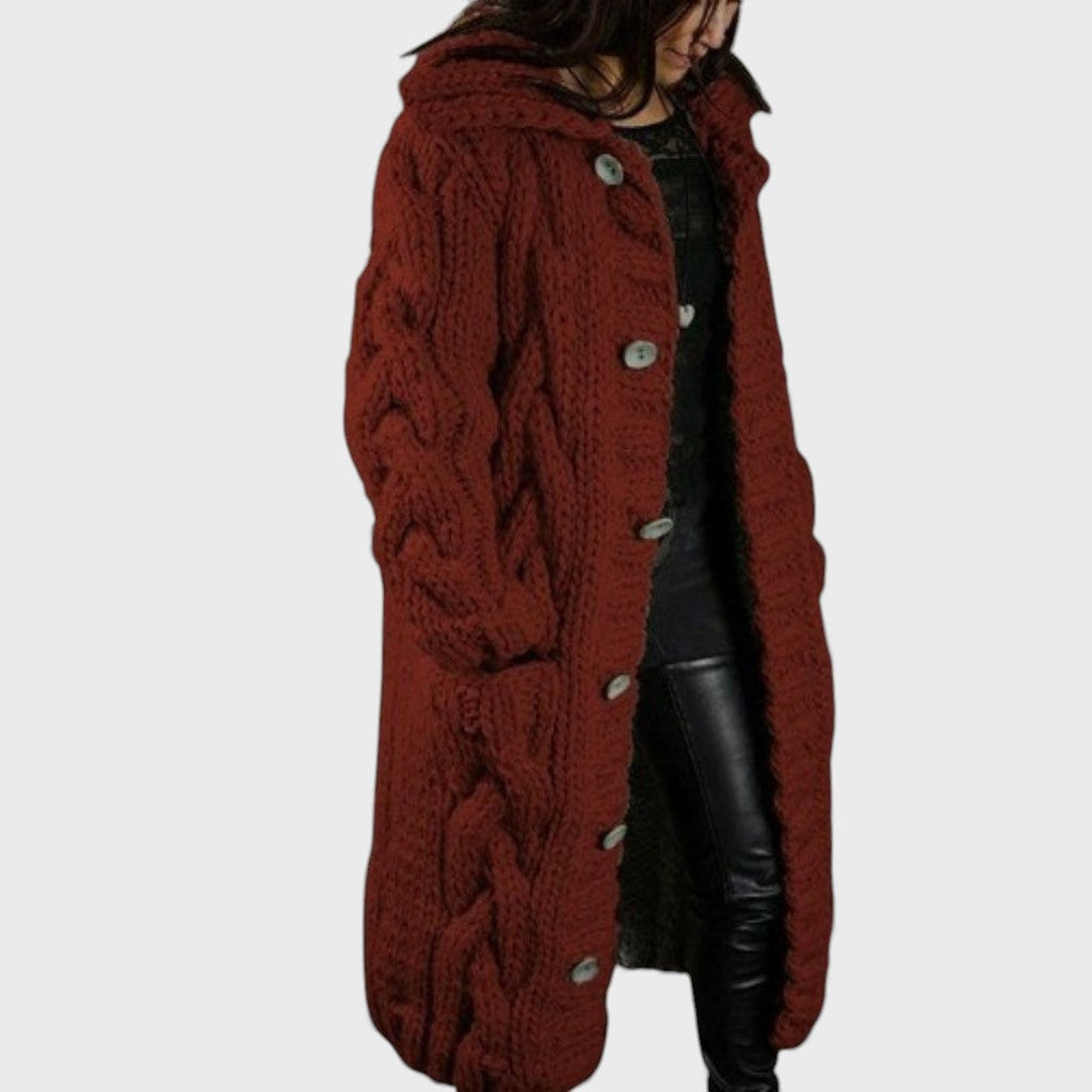 Karina - Capotto elegante e confortevole con copertura per la pancia