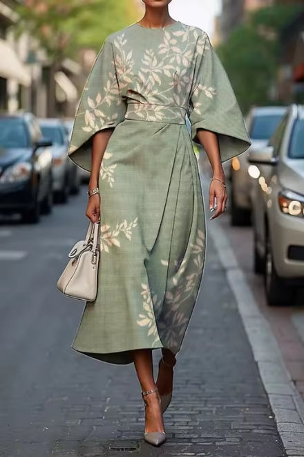 Alessia™ | Abito maxi floreale dal fascino regale