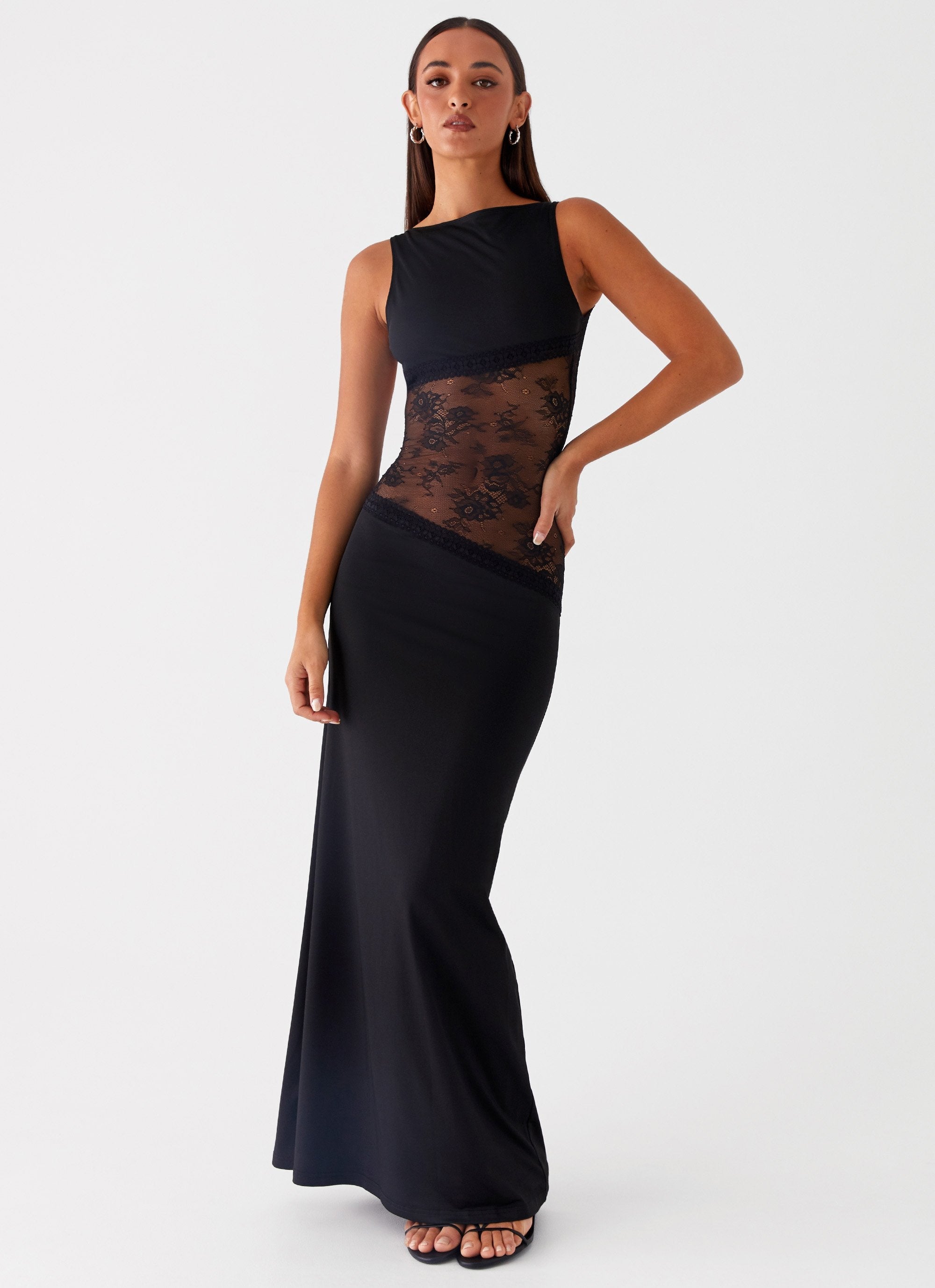 Ember Satin Maxi Dress